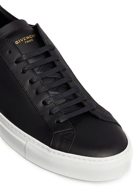 givenchy leather thigh high sneakers|Givenchy leather low top sneakers.